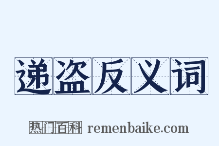 递盗反义词是什么意思的图片